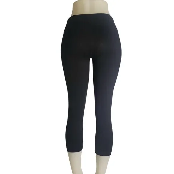 ZELLA Black Capri Cropped Length Leggings Womens Size Small - Picture 8 of 8